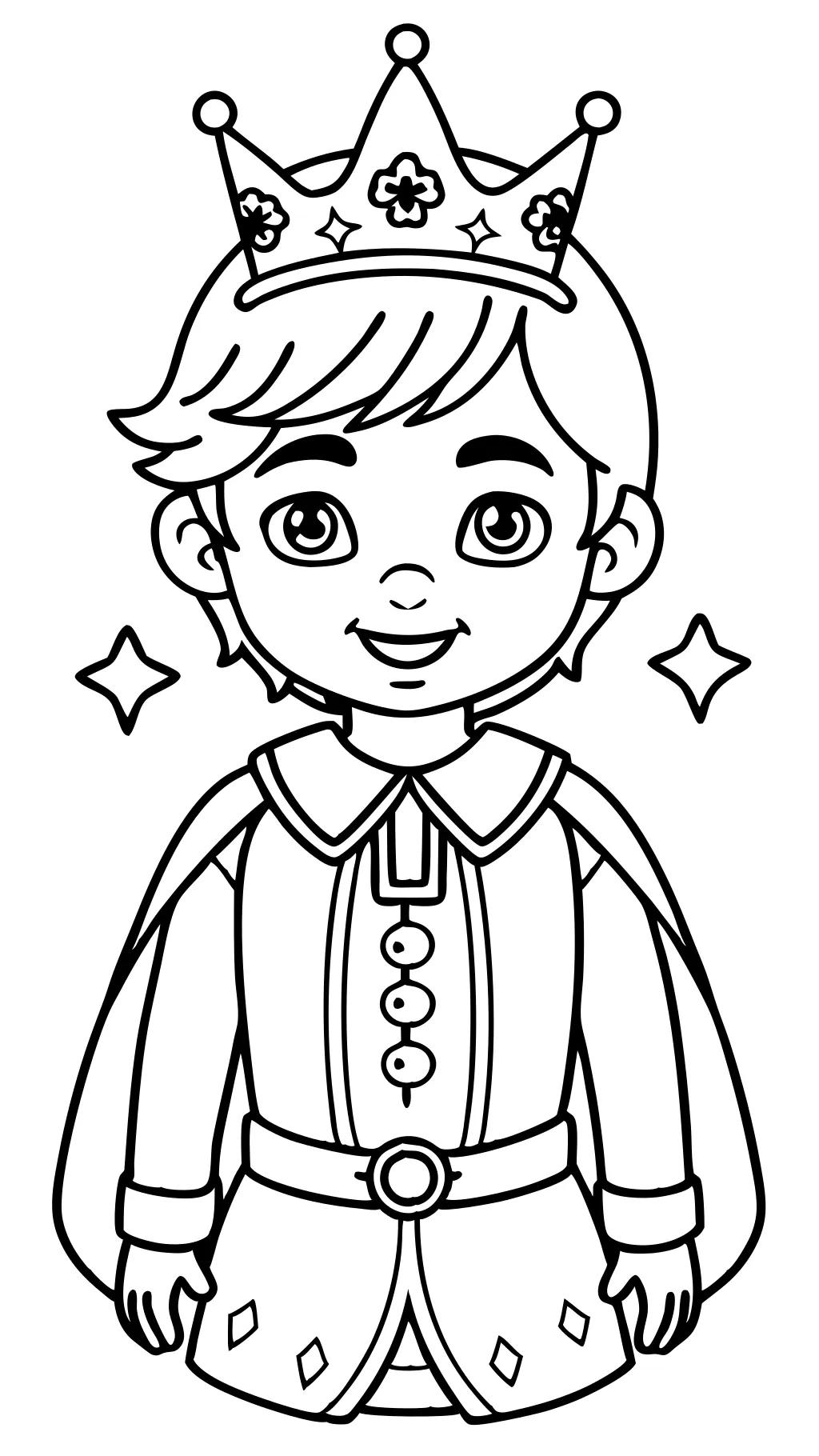 coloriage princes